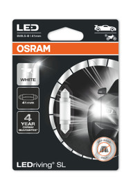 OSRAM LEDriving® SL C5W (41 mm) bulb, 12V 0,6W, White x 1 LED 