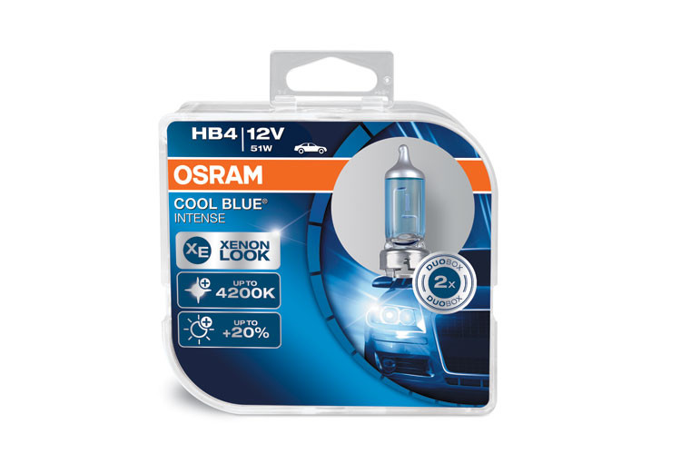 Osram Cool Blue INTENSE W5W 501 Halogen 12V Sidelight Number Plate Car  Bulbs