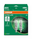 OSRAM H1 (64150ULT-2HB) 12V 55W ULTRA LIFE - Up to 4x Lifetime Twin Pack 