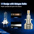 D-Lumina H7 LED Headlight Bulbs - Projector/Lens Ready - Canbus 6000K - Pair