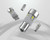 Super Canbus 18W Car LED Bulbs (12V) 1800lm W21W W21/5W P21/4W P21W P21/5W White/Amber/Red with Fan, Pack of 2