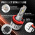 D-LUMINA H15 (H/L) LED 80W 12000LM 6500K DRL/Headlight Canbus LED Headlight Bulbs, Pack of 2