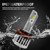 D-LUMINA H15 (H/L) LED 80W 12000LM 6500K DRL/Headlight Canbus LED Headlight Bulbs, Pack of 2