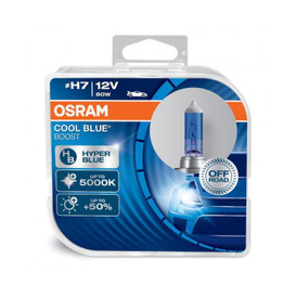Osram H7 12v 80w Cool Blue Boost 5000k Xenon Effect 62210CBB-HCB (Twin Pack) 