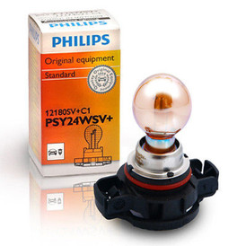 Philips PSY24W SilverVision Bulb Amber Indicator Light 