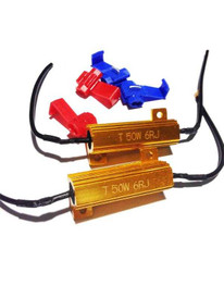 1 x 50w Resistor Kit for LED bulbs 380 (P21W), 382 (P21/5w), 581 (PY21W)