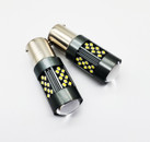 581 (BAU15S) White 42 SMD 6W Canbus LED (off set pin) 2 x Bulbs 