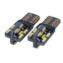 501 W5W Canbus 24* 4014 SMD LED Sidelight Bulbs (2 LEDs)