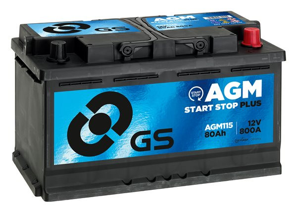 Batería Start-Stop AGM 80Ah 800EN 315x175x190