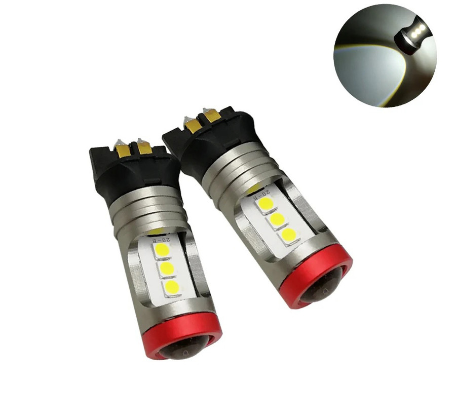 H21W LED bulbs (12 x SMD 3030) 6000K CANBUS
