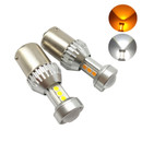 382 P21W 12V-24V 7* 3030 SMD Canbus LED Bulbs White/Amb/Red