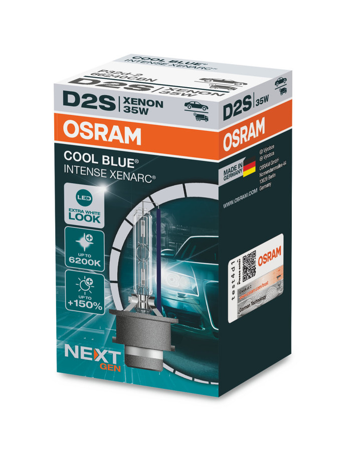 OSRAM XENARC ORIGINAL D2S HID Xenon Lamp 66240 35W