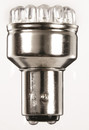 LED Bulb - 12V BAY15d 19-LED - Red