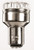 LED Bulb - 12V BA15s 19-LED - Red