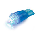 LED Bulb - 12V T10 Wedge 4LED - Blue