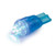 LED Bulb - 12V T10 Wedge 4LED - Blue