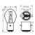RING R394 12V 25/25W BA20d (S2) Headlamp Bulb