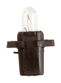Miniature Bulbs - 12V 1.2W B8.3D - Panel (Black Base)
