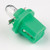 Miniature Bulbs - 12V 2W Bx8.5D - Panel (Green Base) 