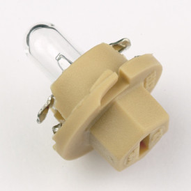 Miniature Bulbs - 12V 1.5W Bx8.4D - Panel (Beige Base)