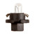 Miniature Bulbs - 12V 1.2W Bx8.4D - Panel (Black Base) 