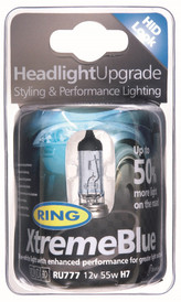 Halogen Headlamp - 12V 55W H7 Px26d - Xtreme Blue + 50% 