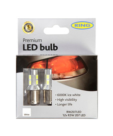 LED Bulb - 12V R5W/R10w 6000K-LED - Long Life
