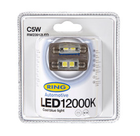 LED Bulb - 12V C5W 12000K-LED - Blue