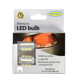 LED Bulb - 12V P21/5W 6000K-LED - Long Life