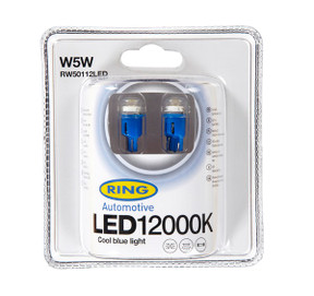 LED Bulb - 12V W5W 12000K-LED - Blue