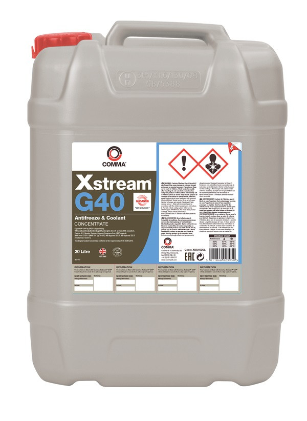 Xstream G40 Concentrated Antifreeze & Coolant - 20 litre  HIDS Direct for  HID Xenon kits, Xenon bulbs, MTEC bulbs, LED's, Car Parts and Air Suspension