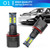 Premium H8 Bmw LED Angel Eyes Cree XLamp® 5500K 180W Side Marker Lamps