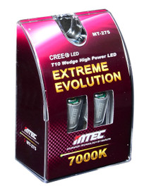 MTEC 501 W5W Extreme Evolution 5w CREE Canbus White LED Sidelight Bulbs