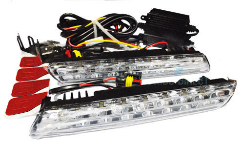Super Flux DRL Daytime Running Lights 24* LEDS Type Approved ECE