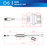 Premium 80W Cree-Xlamp LED Bmw 1,3,5,6,7,X3,X5 Series Angel Eyes Side Marker
