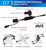 Premium 80W Cree-Xlamp LED Bmw 1,3,5,6,7,X3,X5 Series Angel Eyes Side Marker