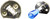 MARUTA H1 55W 12v White 5500K Xenon Gas Filled Headlight Bulbs (E4)