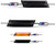 D-Lumina LED Side Indicators M-Style BMW 1/3 /5 Series E90 E91 E92 E93 E60 E61 E82 E88,Smoke Lens Front fender Sidemarker Yellow Lamp Pack of 2
