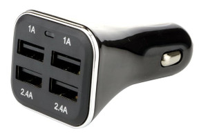 Quadruple USB Smart Charger 12V & 24V