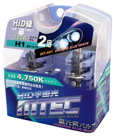 MTEC H1 12v 55w Cosmos Blue Xenon Effect Upgrade Bulbs (Duo Pack)