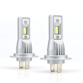 H7 LED Headlight/Front Fog 4000Lm CSP (9-32V) Canbus LED bulbs 6500K, Pack of 2
