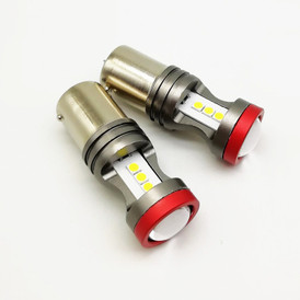 2 x 382 (P21W) 7* 3030 White SMD Canbus LED Bulbs 5000K