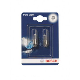 Miniature Bulbs - 12V 6W BAX9s - Pure Light Side & Tail & Interior