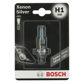 Headlamp Halogen - H1 12V 55W P14.5S - Xenon Silver 