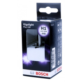 Headlamp Halogen - H1 12V 55W P14.5s - Gigalight Plus 120