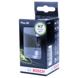 Headlamp Halogen - H7 12V 55W PX26d - Plus 90