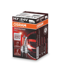 Osram H7 70w 24v Truckstar Pro Bulb +100% More Light 64215TSP