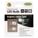 Filament Style LED - W5W 12V - Amber