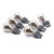  Au-Lite 3156 (PY27W) Chrome Amber 12V Car Indicator Wedge Bulbs, Pack of 2