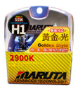 MARUTA® H1 55W Golden Yellow 2900K 12V Xenon Gas Filled Headlight Bulbs (E4) with Advanced Technology